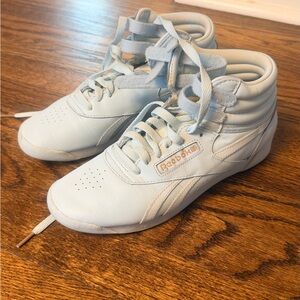 Reebok Freestyle 54-11 Cardi B Collab 40th Anniversary Baby Blue Size 8